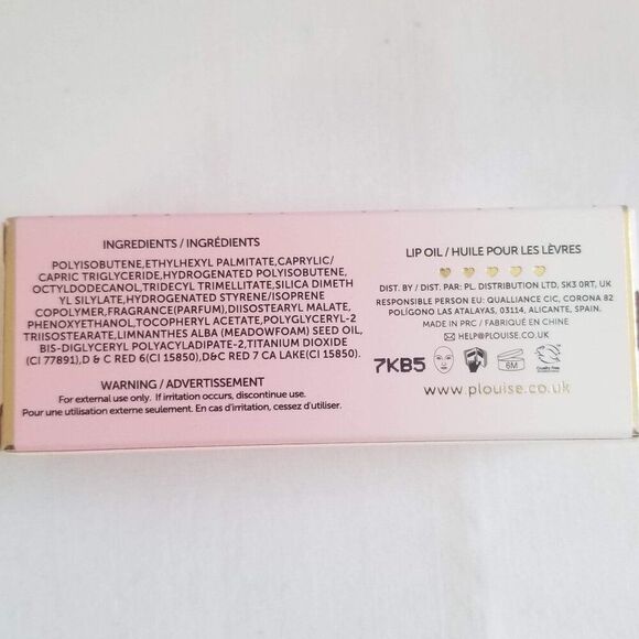 P.Louise - Keychain Lip Oil - Peach Paradise - Picture 3 of 9